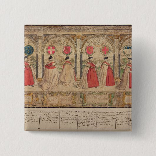 Badge Carré 5 Cm Composé imaginaire (Devant)