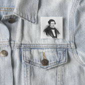 Badge Carré 5 Cm Compte Felix de Merode 1837 (En situation)