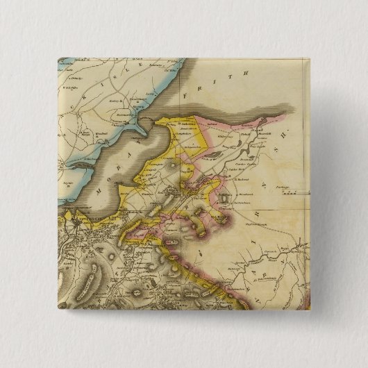Badge Carré 5 Cm Comté 2 de North Inverness (Devant)