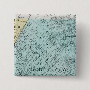 Badge Carré 5 Cm Comté de Sonoma, Californie 13