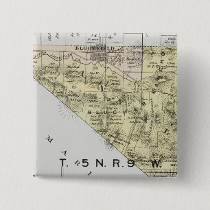 Badge Carré 5 Cm Comté de Sonoma, Californie 3