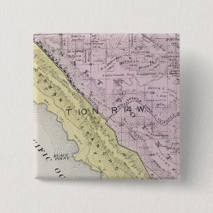 Badge Carré 5 Cm Comté de Sonoma, Californie 34