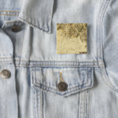 Badge Carré 5 Cm Comté de South Edinburgh (En situation)