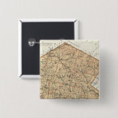 Badge Carré 5 Cm Comté de Sullivan (Devant & derrière)