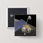 Badge Carré 5 Cm Concept de l'artiste 10 (Devant & derrière)