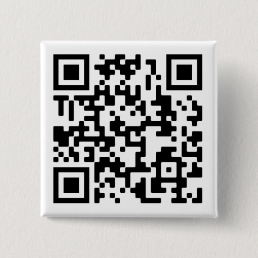 Badge Carré 5 Cm Conception de code QR portable (Devant)