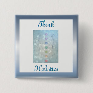 Badge Carré 5 Cm Conception holistique