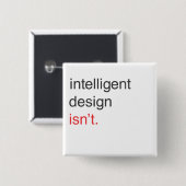 Badge Carré 5 Cm conception intelligente (Devant & derrière)