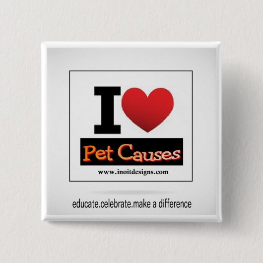 Badge Carré 5 Cm Conceptions d'Inoit (Devant)