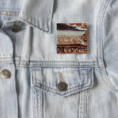 Badge Carré 5 Cm Condamné dans l'enfer (En situation)