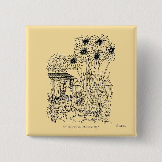 Badge Carré 5 Cm Conducteur vide 2 d'oiseau (Devant)