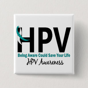 Badge Carré 5 Cm Conscience 3 de HPV