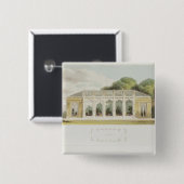 Badge Carré 5 Cm Conservatoire gothique, 1832 (Devant & derrière)