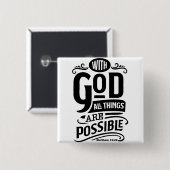 Badge Carré 5 Cm Conservez ou concevez le vôtre (Devant & derrière)