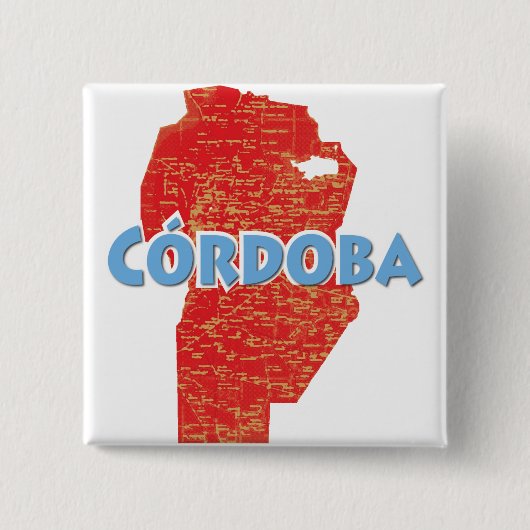 Badge Carré 5 Cm Córdoba (Devant)