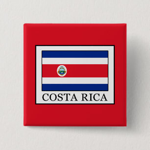 Badge Carré 5 Cm Costa Rica