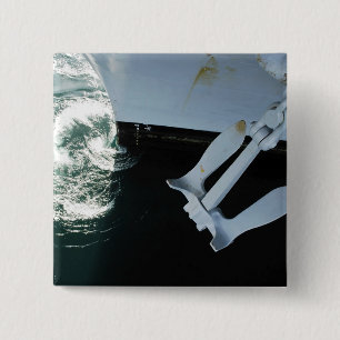 Badge Carré 5 Cm Côté port Mark II Stockless Ancre