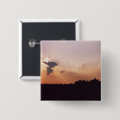 Badge Carré 5 Cm Coucher du soleil (Devant & derrière)