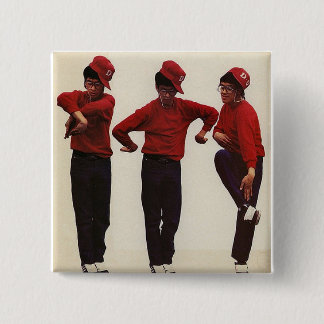 BADGE CARRÉ 5 CM COUPURE