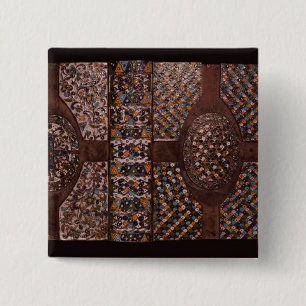 Badge Carré 5 Cm Couverture de livre