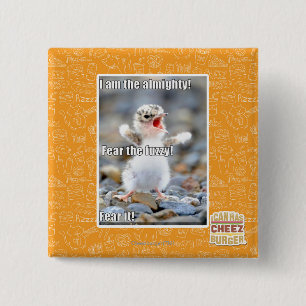 Badge Carré 5 Cm Craignez le brouillé !