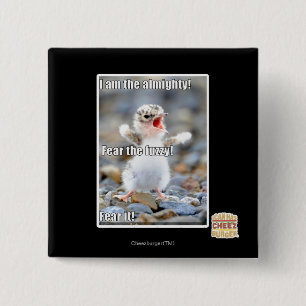 Badge Carré 5 Cm Craignez le brouillé !