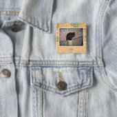 Badge Carré 5 Cm Craignez-moi (En situation)