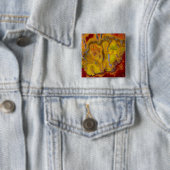 Badge Carré 5 Cm Crayola Jasper (En situation)