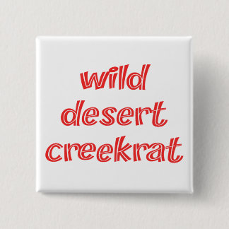 Badge Carré 5 Cm CreekRat® | CreekRat Co. | Topanga - Malibu - CA