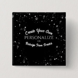 Badge Carré 5 Cm Créer un bouton personnalisé personnalisé