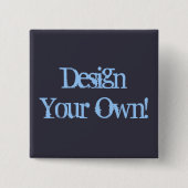 Badge Carré 5 Cm Créez votre propre bouton (Devant)