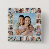 Badge Carré 5 Cm Créez votre propre collection photo 21 (Devant)