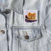 Badge Carré 5 Cm crêpes (En situation)