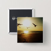 Badge Carré 5 Cm Crépuscule (Devant & derrière)