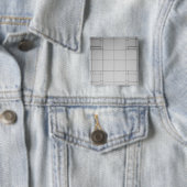 Badge Carré 5 Cm Cubes Abstraits (En situation)
