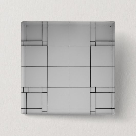 Badge Carré 5 Cm Cubes Abstraits (Devant)
