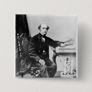 Badge Carré 5 Cm Cuisinier de Thomas