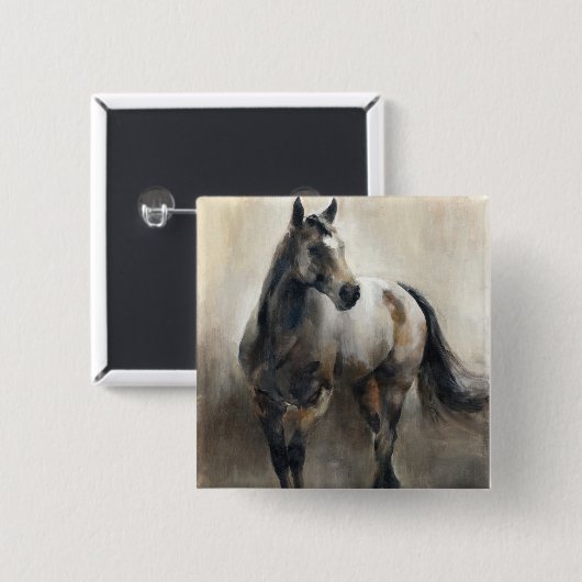 Badge Carré 5 Cm Cuivre et nickel (Devant & derrière)