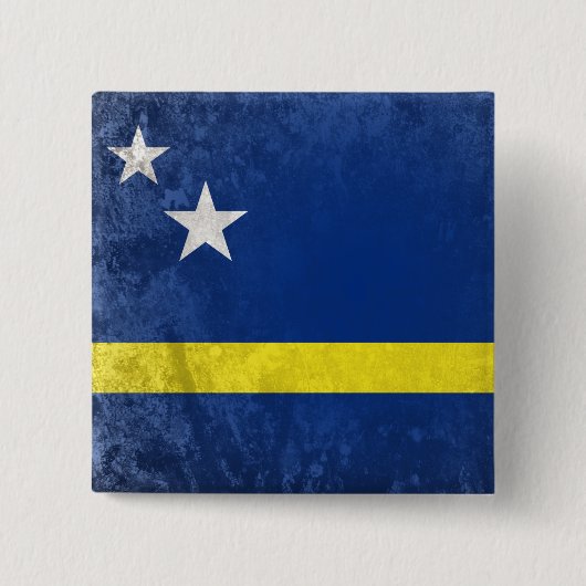 Badge Carré 5 Cm Curaçao (Devant)