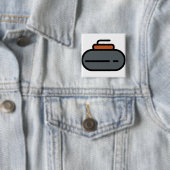 Badge Carré 5 Cm curling (En situation)