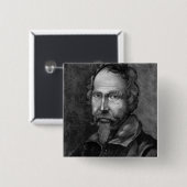 Badge Carré 5 Cm Cuthbert Mayne, 1579 (Devant & derrière)