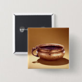 Badge Carré 5 Cm Cuvette, de Keshcarrigan, comté Leitrim (Devant & derrière)