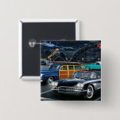 Badge Carré 5 Cm Cyclone Racer 2 (Devant & derrière)