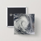 Badge Carré 5 Cm Cyclone tropical Dianne 2 (Devant & derrière)