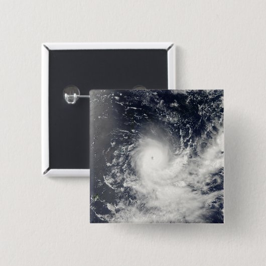 Badge Carré 5 Cm Cyclone tropical Gelane (Devant & derrière)