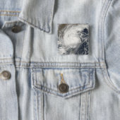 Badge Carré 5 Cm Cyclone tropical Laila (En situation)