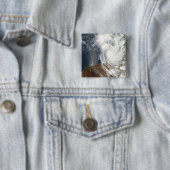 Badge Carré 5 Cm Cyclone tropical Laurence (En situation)