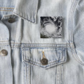 Badge Carré 5 Cm Cyclone tropical sévère Hamish (En situation)