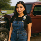 Badge Carré 5 Cm D.N.A - Déterminé Amérindien (y)