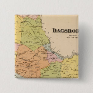 Badge Carré 5 Cm Dagsborough
